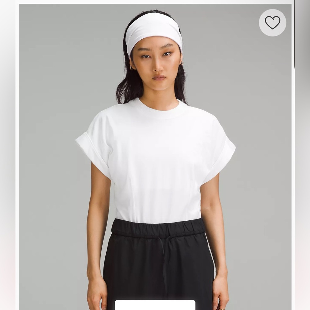 Lululemon cotton tshirt bodysuit